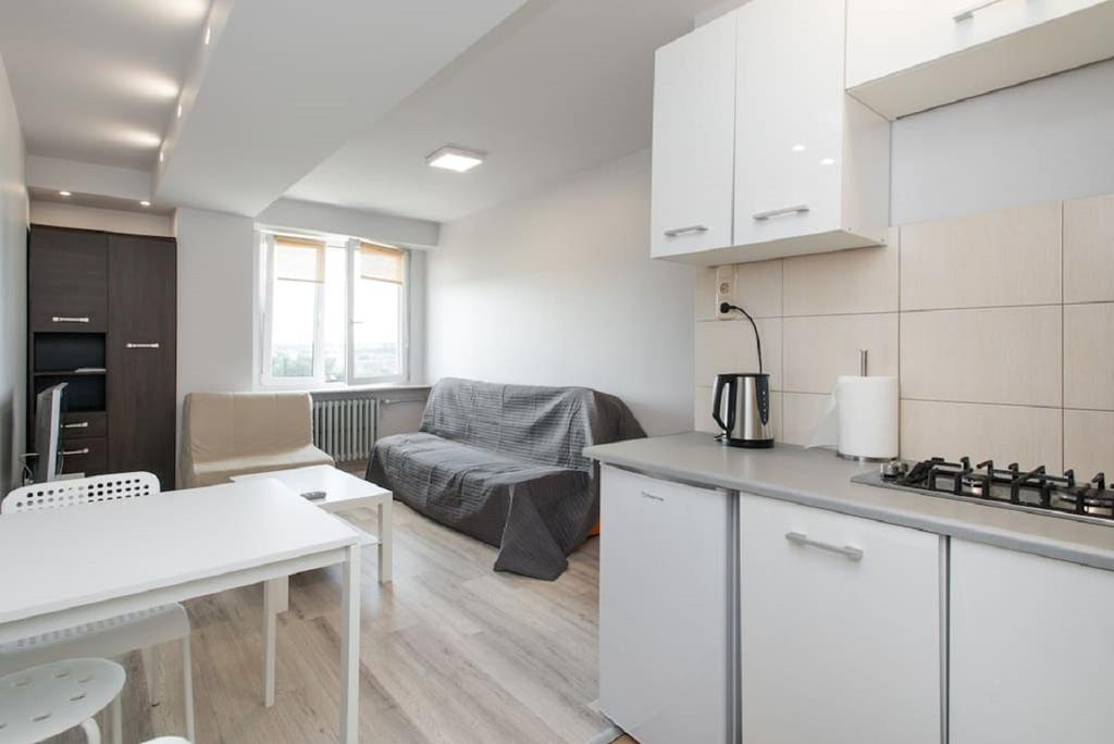 Studio Aleja Pokoju II Krakau Buitenkant foto